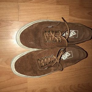 Brown Suede Vans